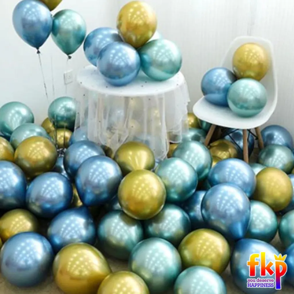 Biru-Hijau-Gold