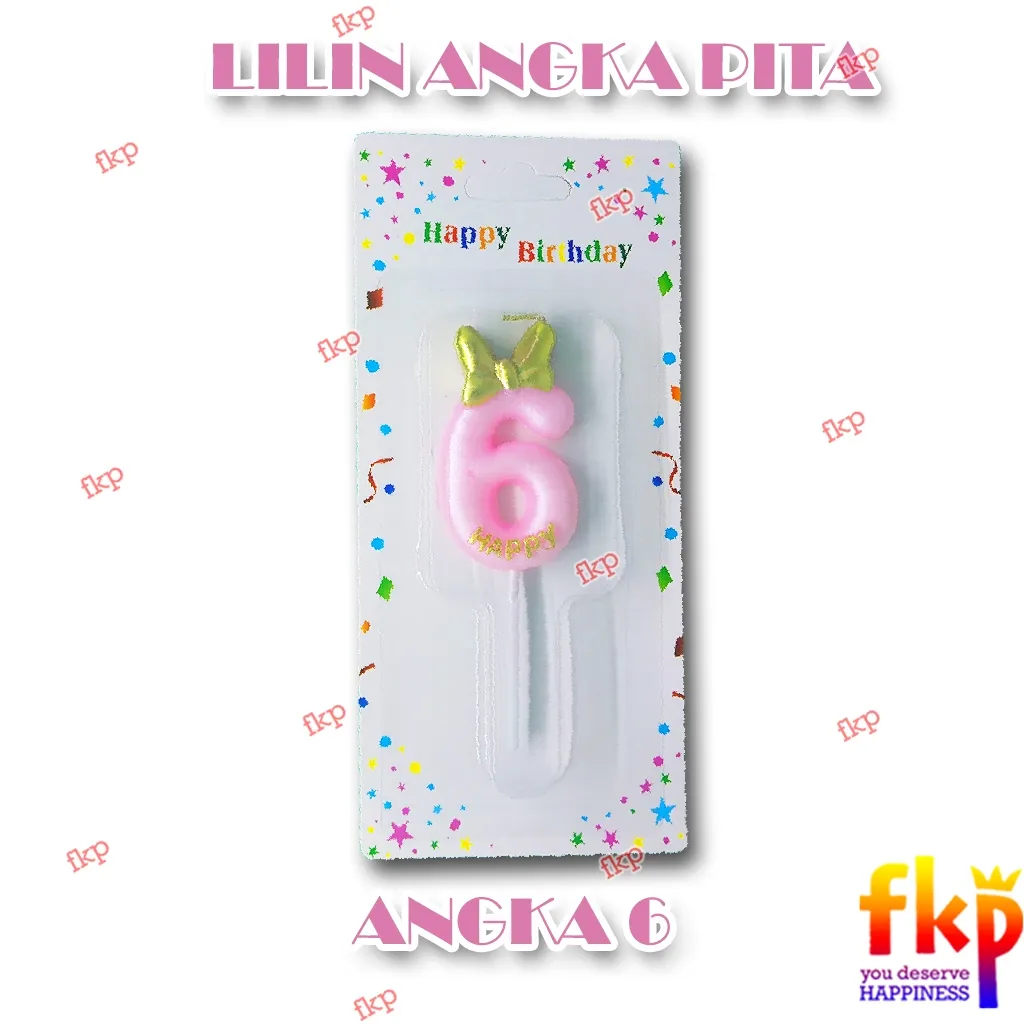Pita Angka 6
