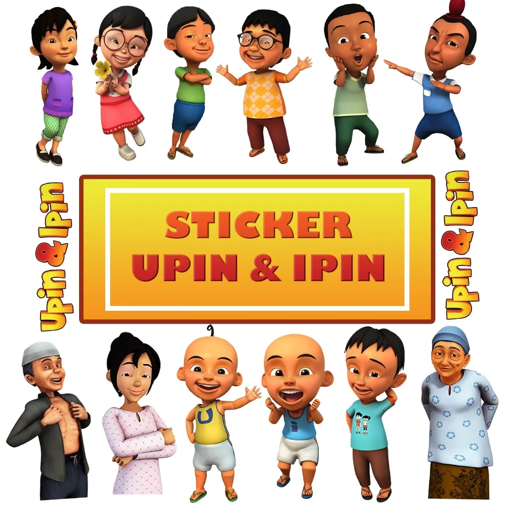 Sticker Upin Ipin