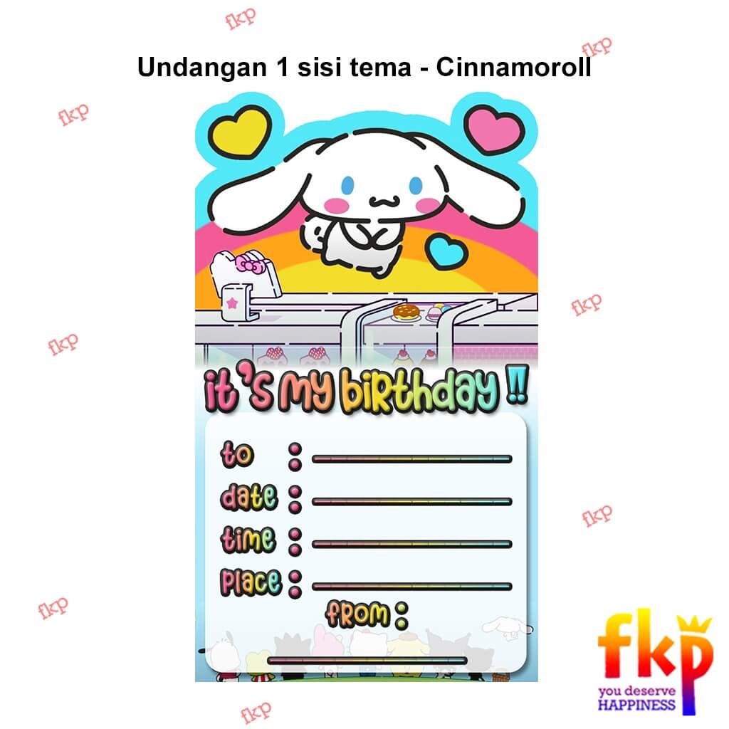 Undangan Cinnamoroll