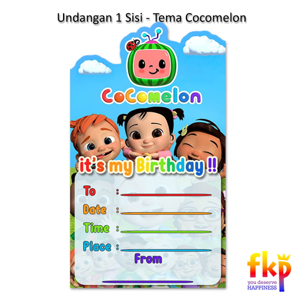 Undangan Cocomelon