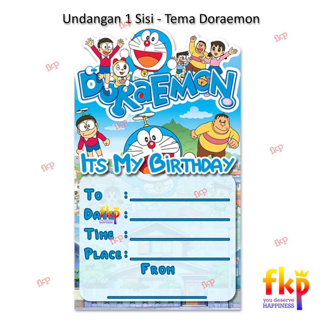 Undangan Doraemon