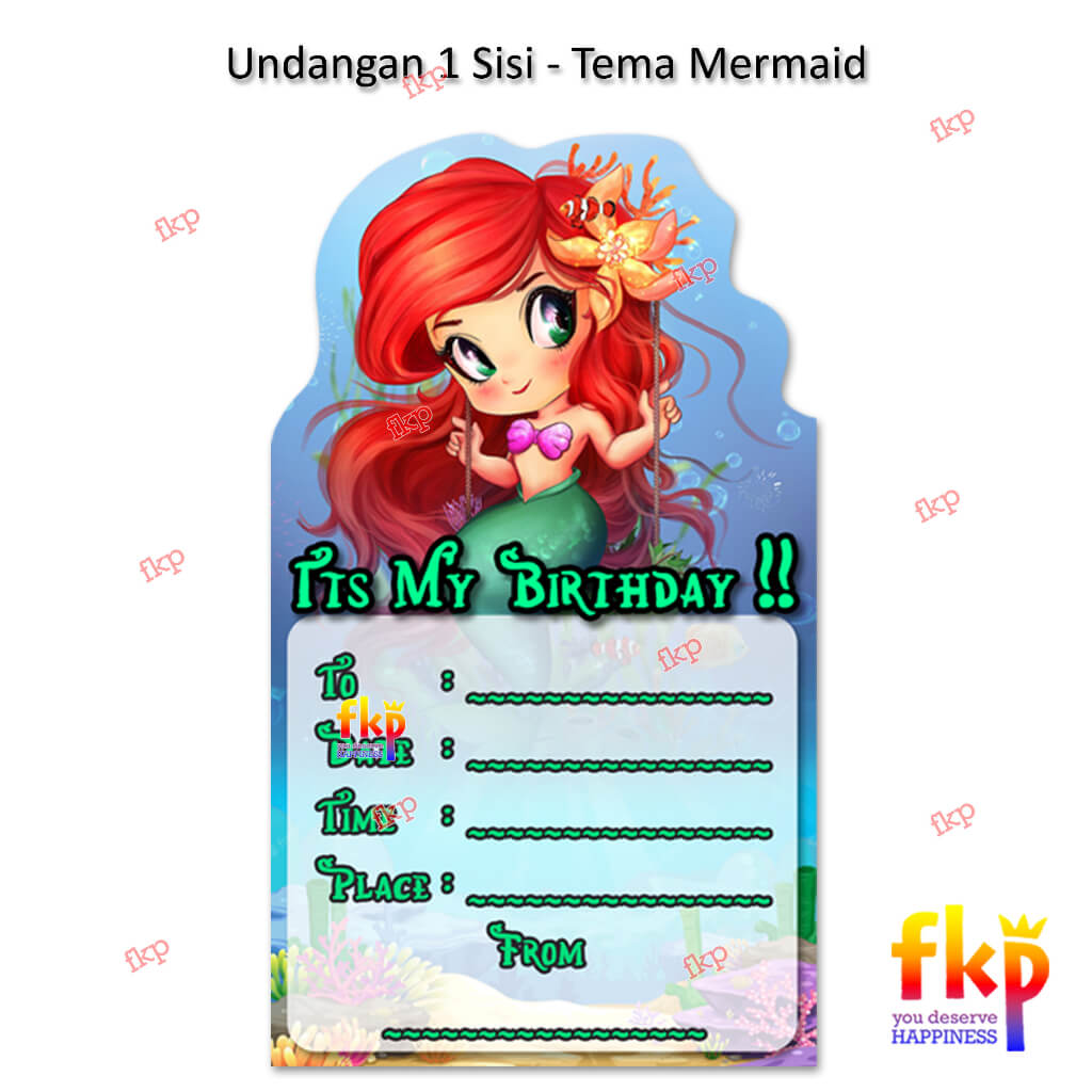 Undangan Mermaid