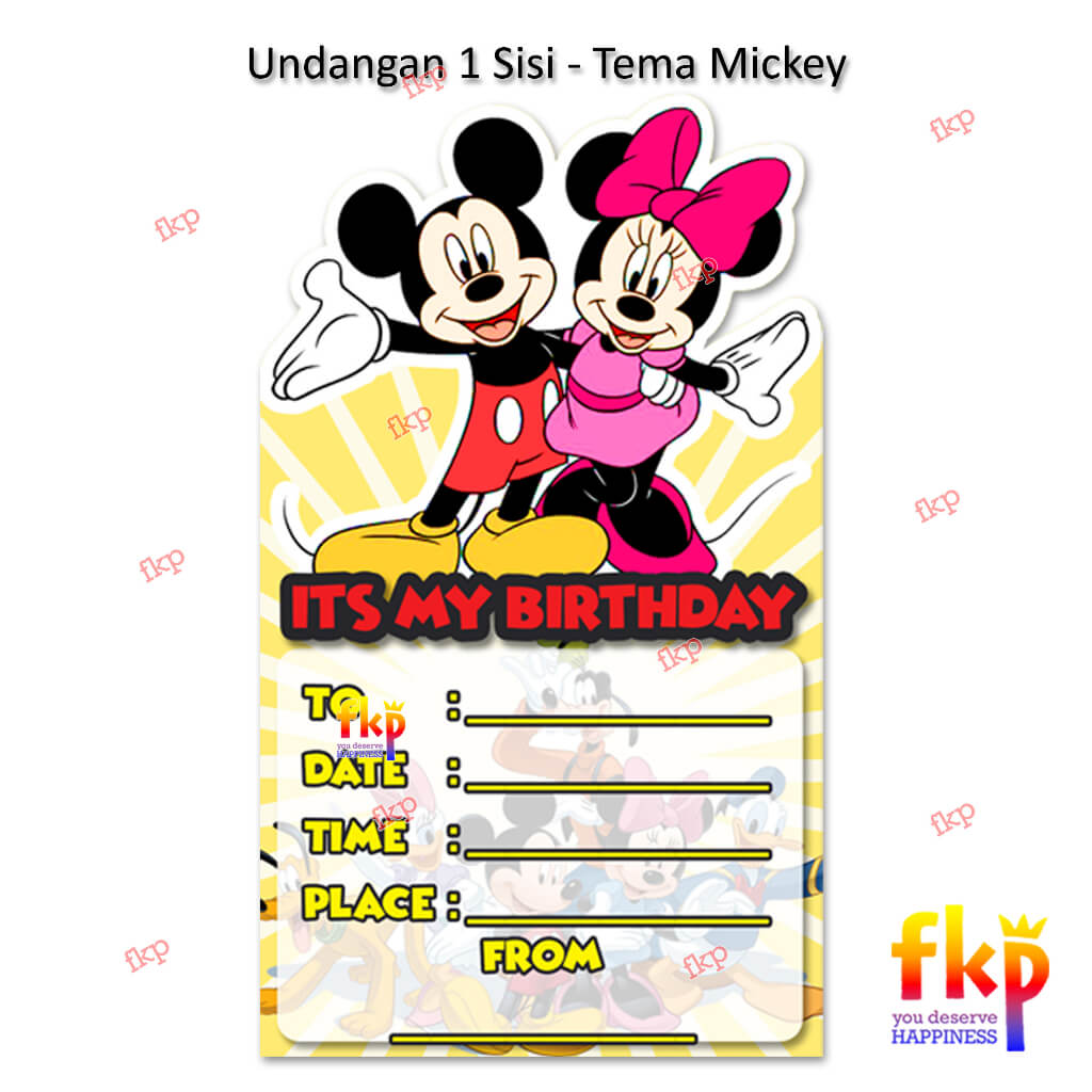 Undangan Mickey