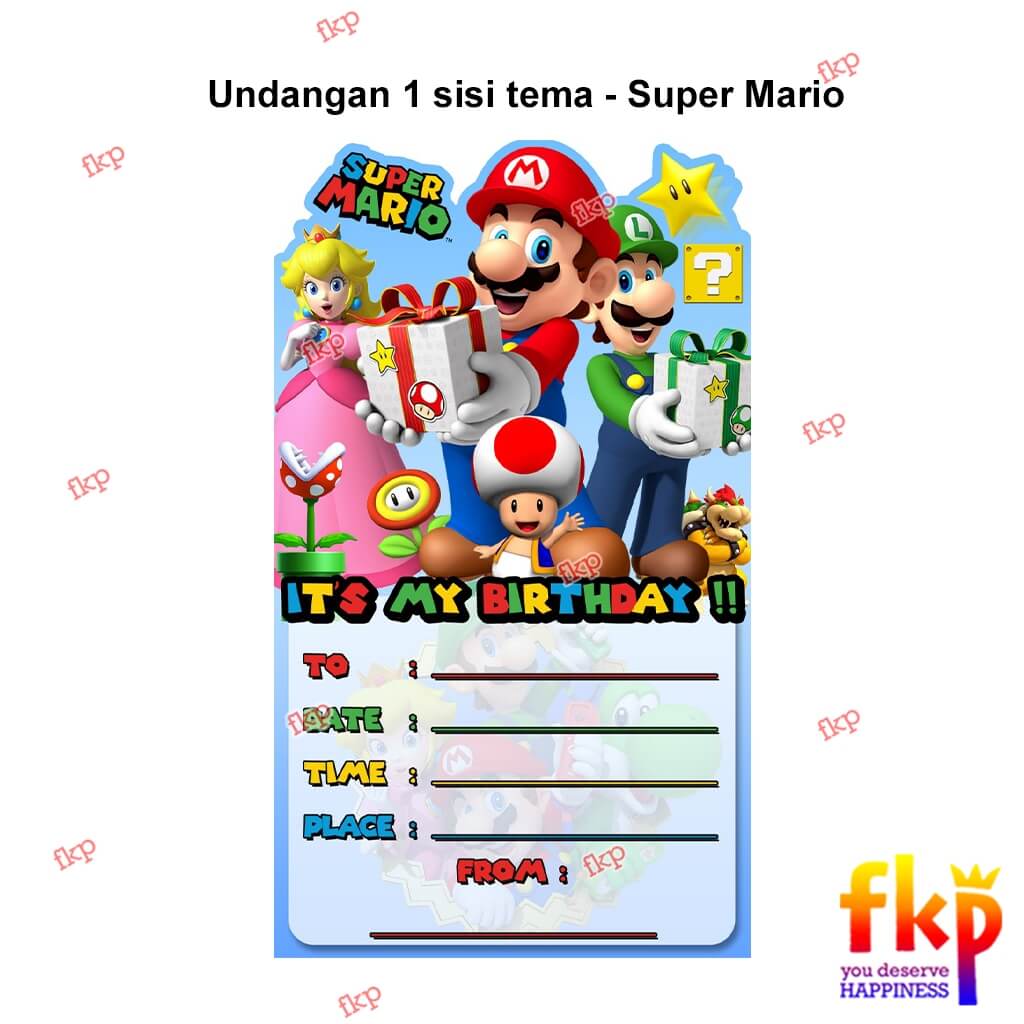 Undangan Super Mario