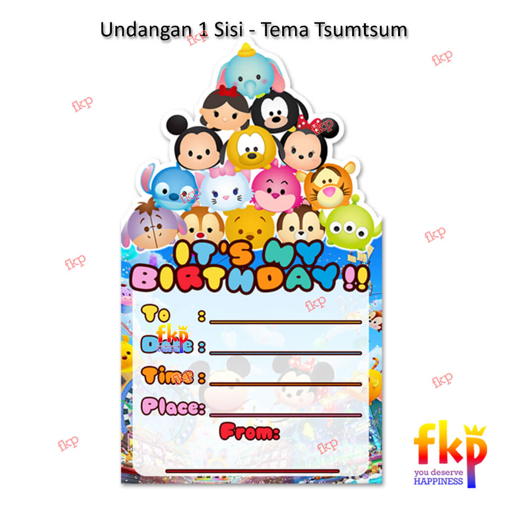 Undangan Tsumtsum