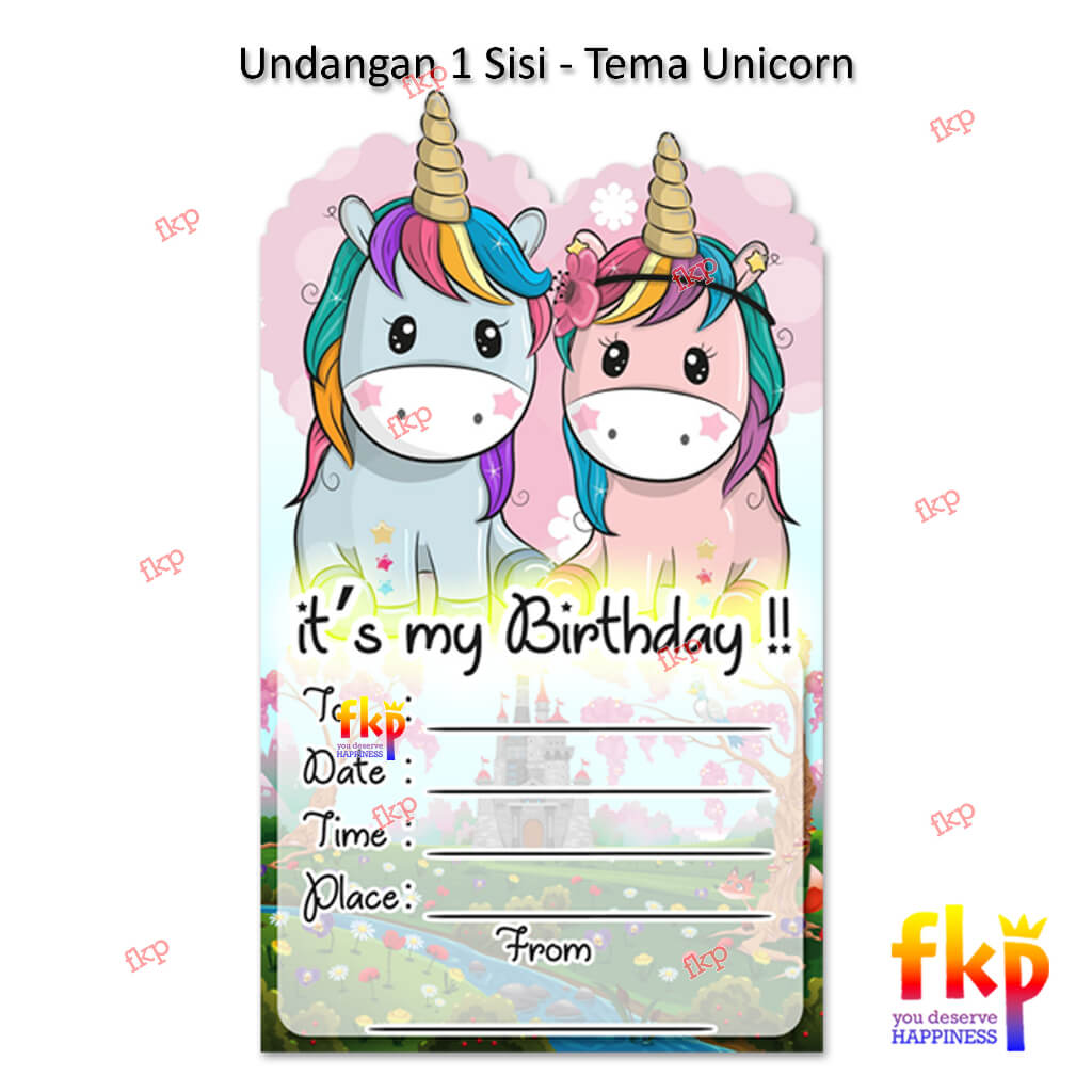 Undangan Unicorn